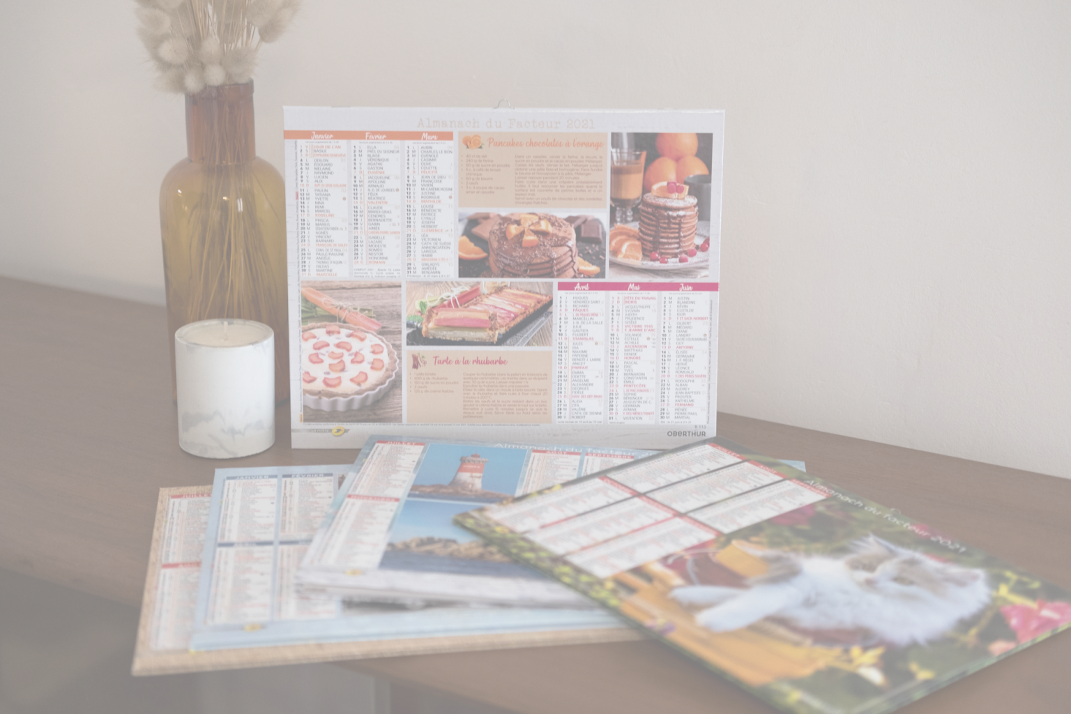 Almanach Rustica 2022 + En Cadeau L'agenda 2022