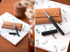 Nouveauté stylo chez Oberthur, le stylo Athènes disponible en version plume, roller et bille